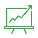 Free Analytics Blackboard Efficiency Icon