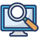 Free Analyzing Searching Tracking Icon