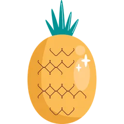 Free Ananas  Symbol