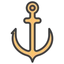 Free Anchor Sail Sea Icon