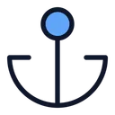 Free Anchor Ship Boat Icon