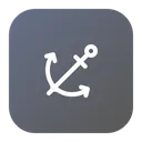 Free Anchor Ship Boat Icon