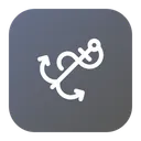 Free Anchor Ship Boat Icon