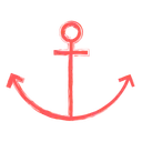 Free Anchor Text Seo Icon