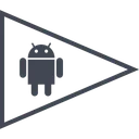 Free Android Social Flag Icon