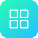 Free Android Menu Grid Icon