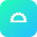 Free Angle Compass Geometry Icon