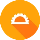 Free Angle Compass Geometry Icon