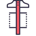 Free Angle Tsquare Measure Icon