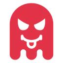 Free Angry Ghost Halloween Icon