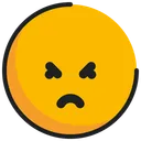 Free Emoticon Emoji Angry Icon