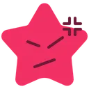 Free Angry Emoticon Star Icon