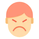 Free Angry Emotion Face Icon