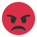 Free Angry Face Mad Icon