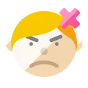 Free Boy Face Angry 아이콘