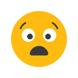 Free Anguished Face Emoji Icon