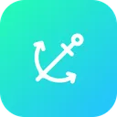 Free Anker Schiff Boot Icon