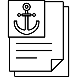 Free Anker-Text  Symbol