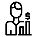 Free Investor Bank Geschaftsmann Symbol