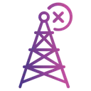 Free Antenna Communication Netwrok Icon