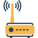 Free Antenna Double Internet Icon