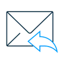 Free Antwortmail Antwort E Mail Icon