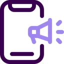 Free Anuncio de teléfono inteligente  Icon
