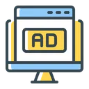 Free Publicidade Banner Web Ícone