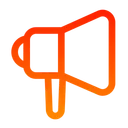 Free Anuncio Megafono Marketing Icon