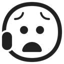 Free Face With Sweat Icon
