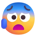 Free Face With Sweat Icon