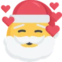 Free Papai Noel Natal Emoji Ícone