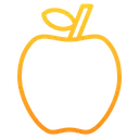 Free Apfel Obst Frisch Icon