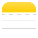 Free Apple Hinweis Notizen Symbol