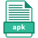 Free Apk File Formats Icon