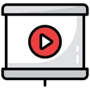 Free Aplicacion De Video Reproductor De Video Editor De Video Icono