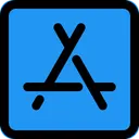 Free App Store Ios Technology Logo Social Media Logo Icon