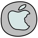 Free Apple Social Media Icon