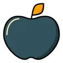 Free Apple Fruit Food Icône