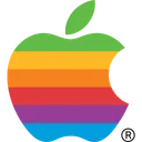 Free Apple Computer Rainbow Icon