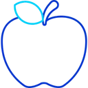 Free Apple Fruit Fresh Icon