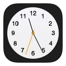 iphone clock app icon