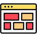 Free Application Layout Template Icon