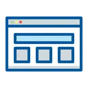 Free Application Browser Interface Icon