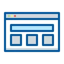 Free Applicazione Browser Interfaccia Icon