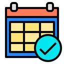 Free Calendar Office Schedule Icon