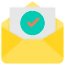 Free Check Approve Mail Check Mail Icon