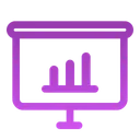 Free Apresentacao Negocios Grafico Ícone