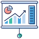 Free Apresentacao De Negocios Apresentacao Grafica Aplicacao De Graficos Ícone