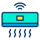 Free Ar Condicionado Inteligente Automacao Internet Das Coisas Ícone